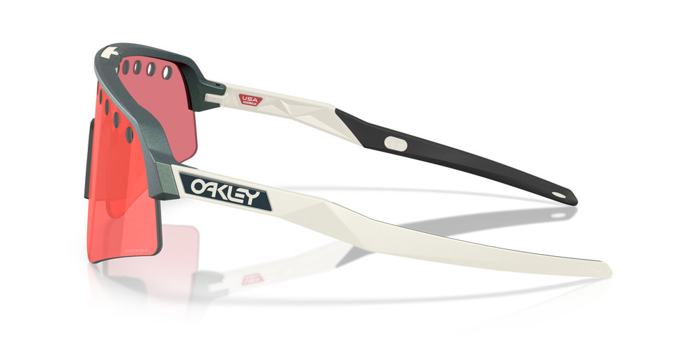 Oakley Okulary przeciwsłoneczne Sutro Lite Sweep Matte Silver/Blue Colorshift / Prizm Trail Torch OO9465-31