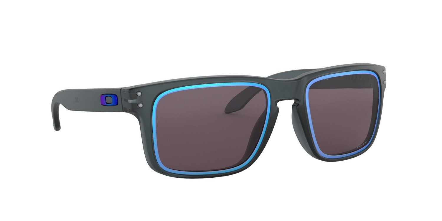 Oakley Okulary przeciwsłoneczne HOLBROOK Matte Crystal Black/Prizm Grey Sapphire Alt Iridiu OO9102-G9