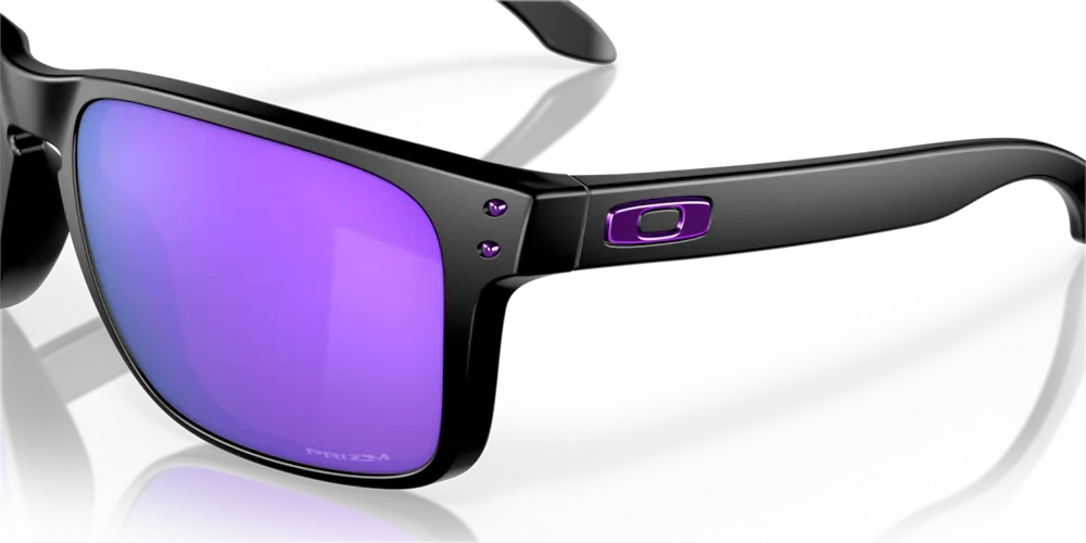 Oakley Okulary przeciwsłoneczne HOLBROOK XL Matte Black/Prizm Violet OO9417-20