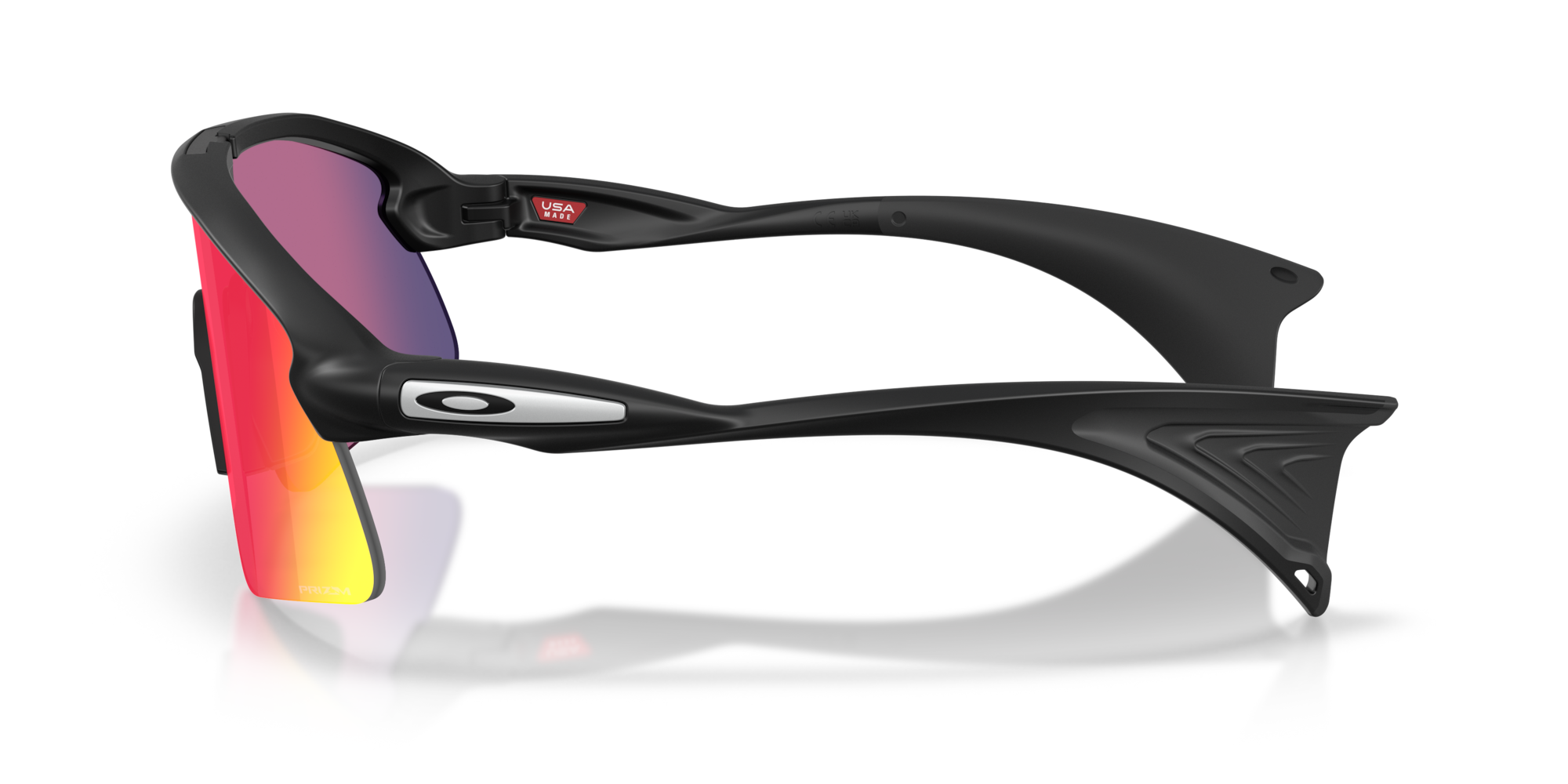Oakley Okulary przeciwsłoneczne Stunt Devil S Matte Black / Prizm Road OO9518-02