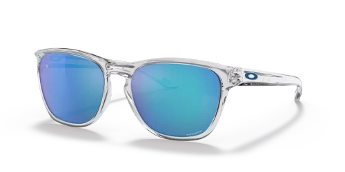 Oakley Okulary przeciwsłoneczne MANORBURN Polished Clear / Prizm Sapphire OO9479-06