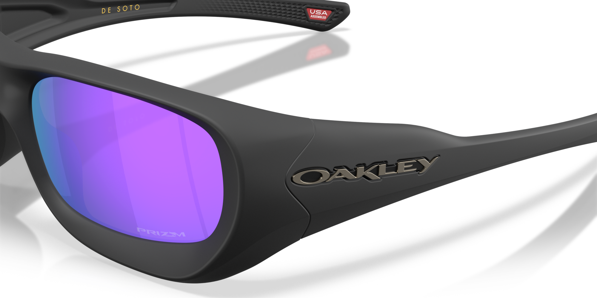 Oakley Sunglasses DE SOTO Black Suede/Prizm Violet OO9494-08