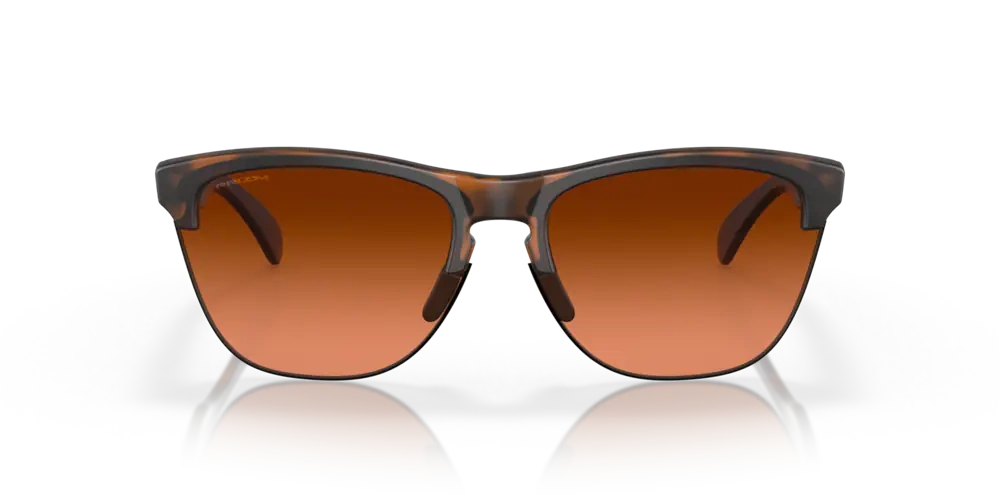 Oakley Sunglasses FROGSKINS LITE Matte Brown Tortoise, Prizm Brown Gradient OO9374-50