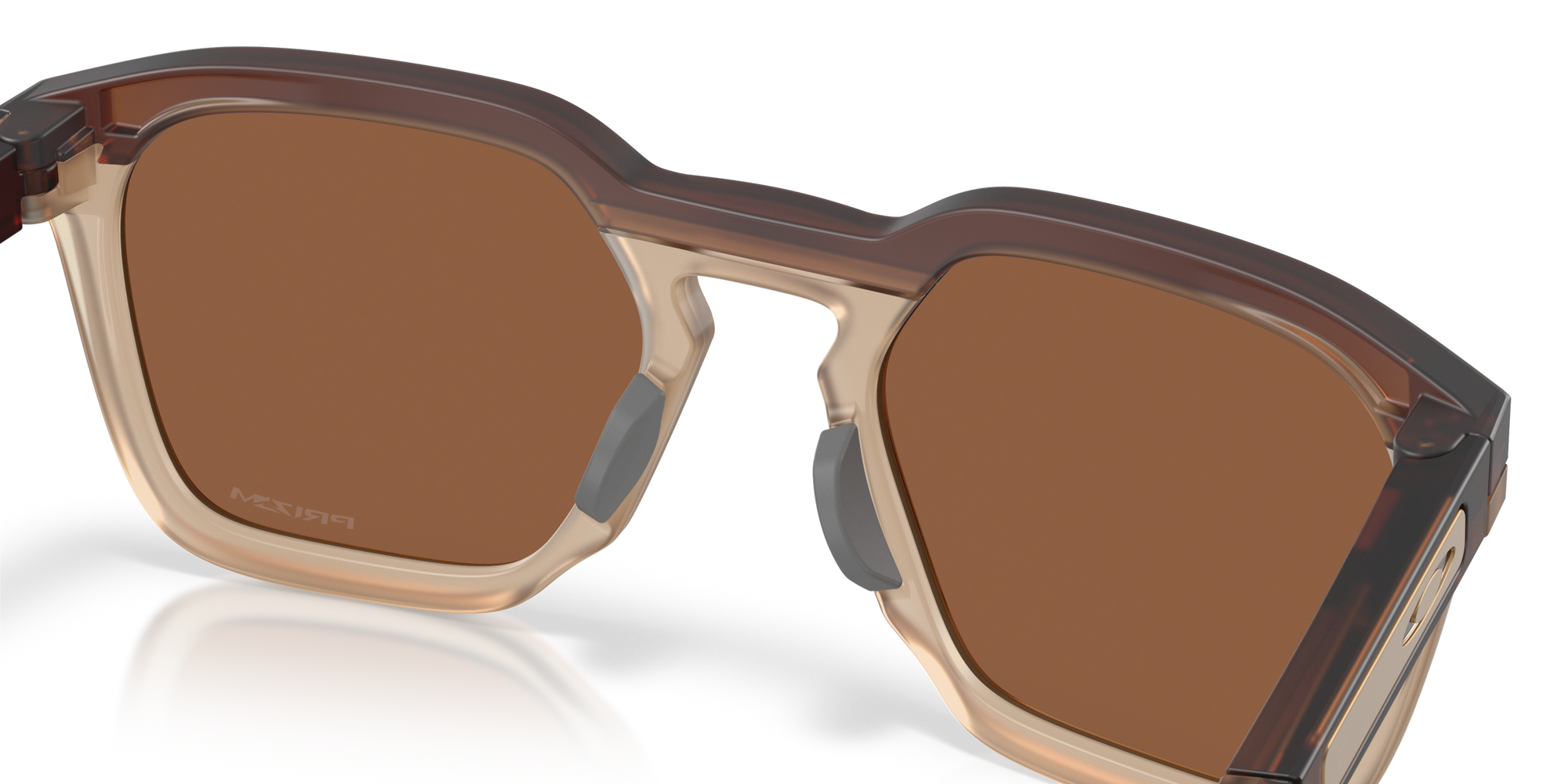 Oakley Okulary przeciwsłoneczne HSTN SQ Matte Rootbeer / Prizm Tungsten OO9533-03