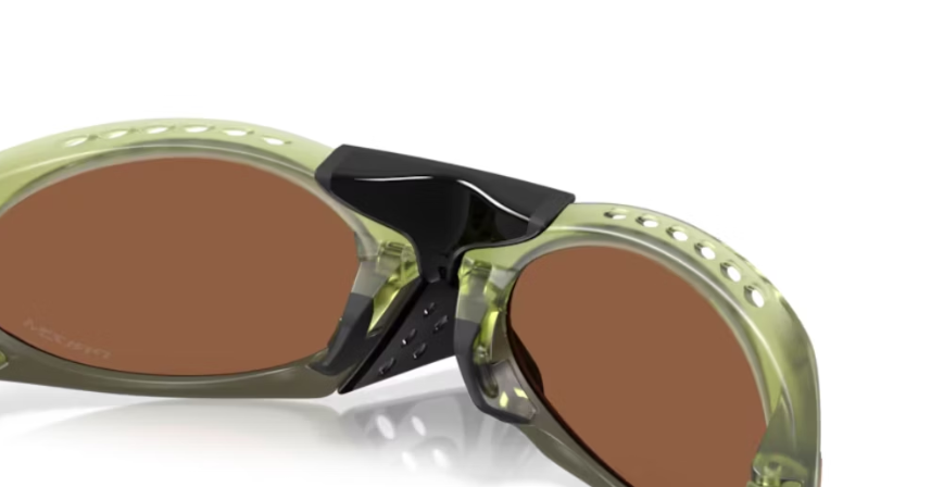 Oakley Okulary przeciwsłoneczne Matte Transparent Fern / Prizm Tungsten PLANTARIS OO9437-03