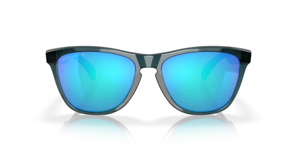 Oakley Sunglasses FROGSKINS Crystal Black / Prizm Sapphire Polarized OO9013-F6