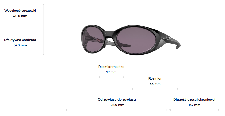Oakley Okulary przeciwsłoneczne EYEJACKET REDUX Matte Balsam / Prizm Snow Sapphire OO9438-30