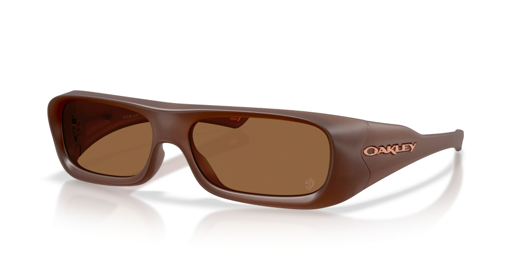 Oakley Sunglasses PERMIAN Damian Lillard Signature Series Matt Transparent Mahogany/Prizm Bronze Gradient OO9520-10
