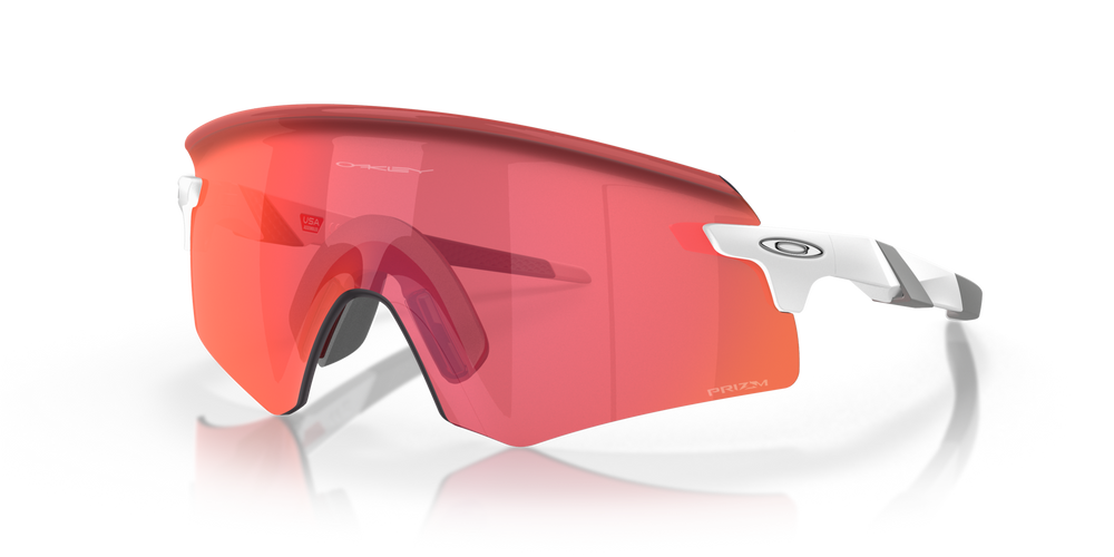 Oakley Okulary przeciwsłoneczne ENCODER Matte White / Prizm Trail Torch OO9471-19