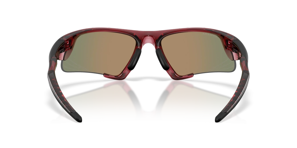 Oakley Sunglasses SUTURE JACKET Basecamp Collection Transparent Iron Red/Prizm Ruby OO9532-12