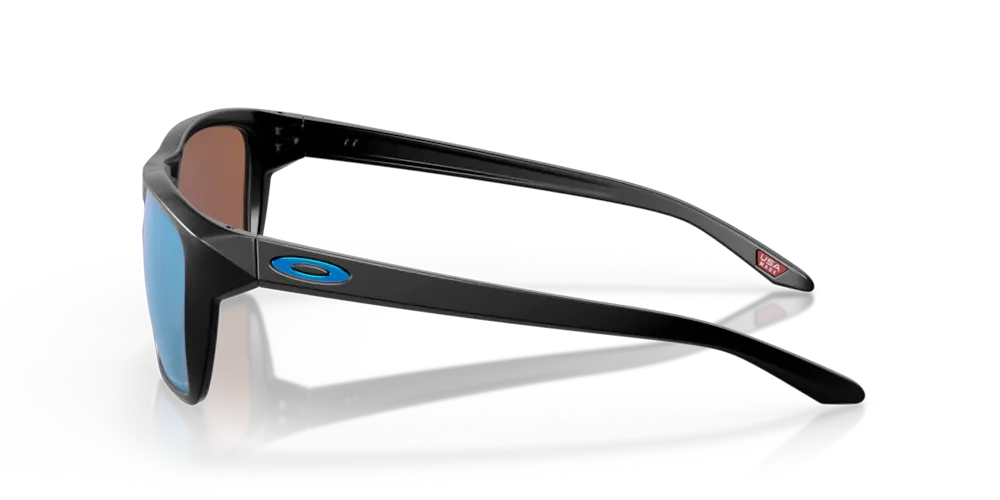 Oakley Okulary przeciwsłoneczne SYLAS Matte Black, Prizm Deep Water Polarized OO9448-27