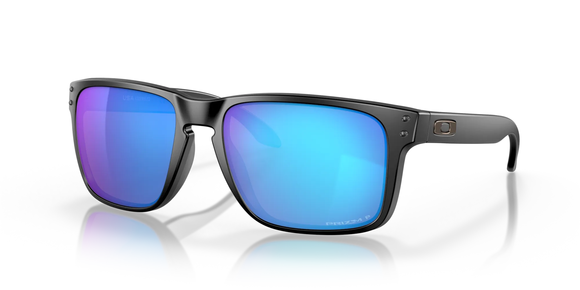 Oakley Okulary przeciwsłoneczne HOLBROOK XL Matte Black/Prizm Sapphire Polarized OO9417-21