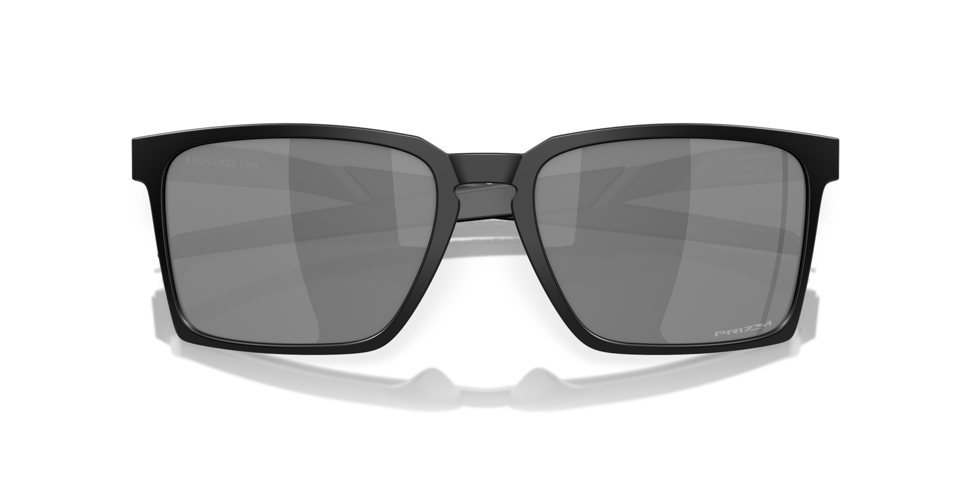 Oakley Okulary przeciwsłoneczne EXCHANGE SUN Satin Black / Prizm Black OO9483-01