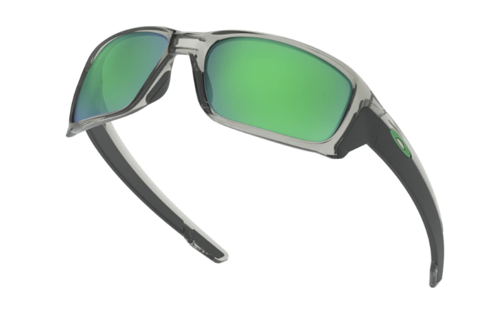Oakley Okulary Przeciwsłoneczne STRAIGHTLINK Grey/Jade Iridium OO9331-03