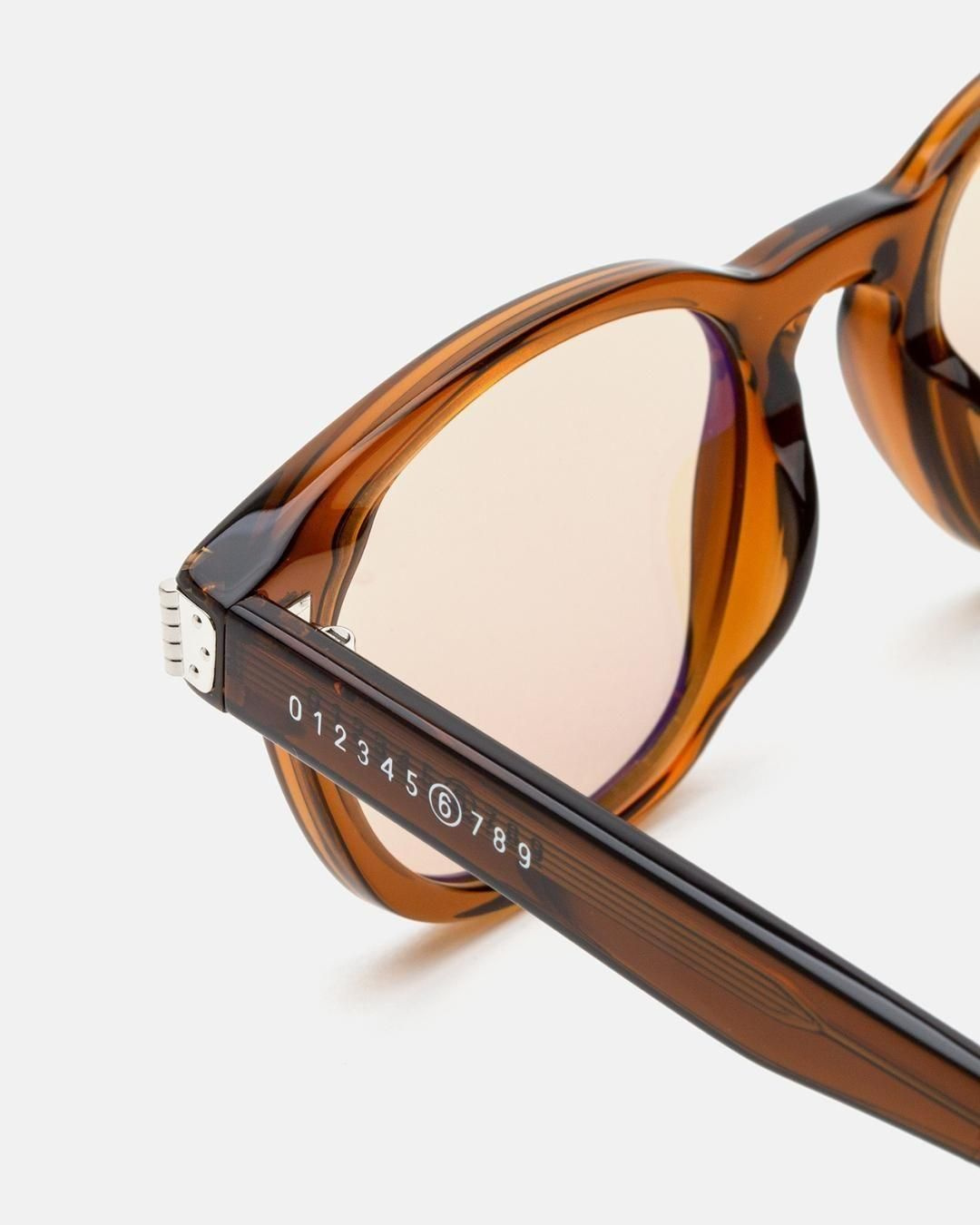 MM6 Maison Margiela Okulary przeciwsłoneczne 17-1C8 Brown