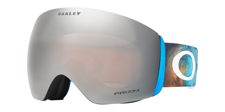 Gogle Oakley FLIGHT DECK Corduroy Dreams Orange Blue/Prizm Black Iridium OO7050-53