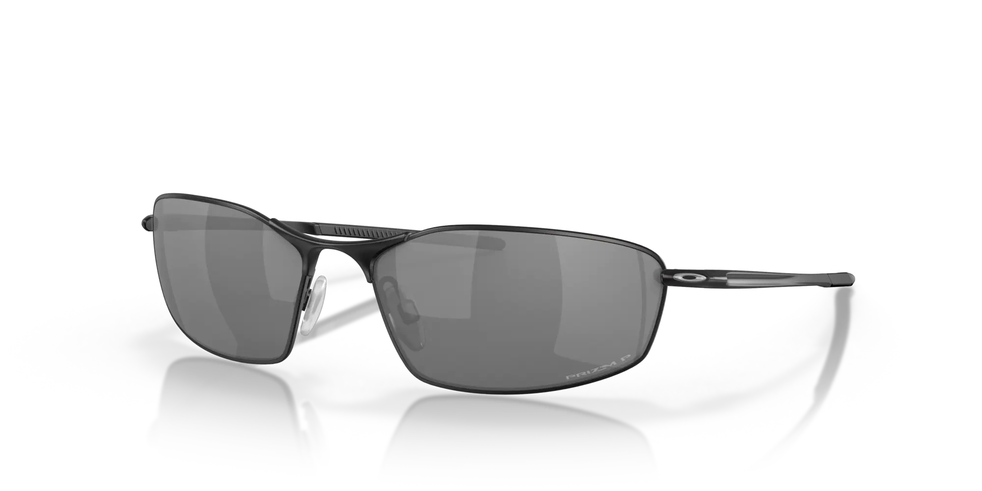 Oakley Okulary przeciwsłoneczne WHISKER Satin Black/Prizm Black Polarized OO4141-03