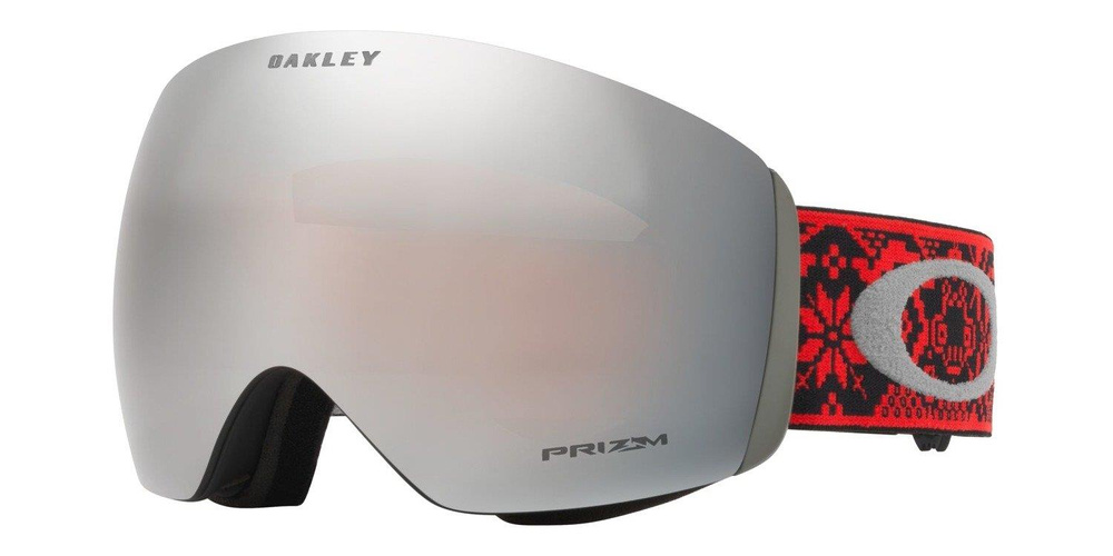 Oakley Goggles Flight Deck Shred Bots Iron Rose / Prizm Snow Black Iridium OO7050-67