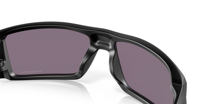 Oakley Okulary przeciwsłoneczne HELIOSTAT Matte black/Prizm grey OO9231-01
