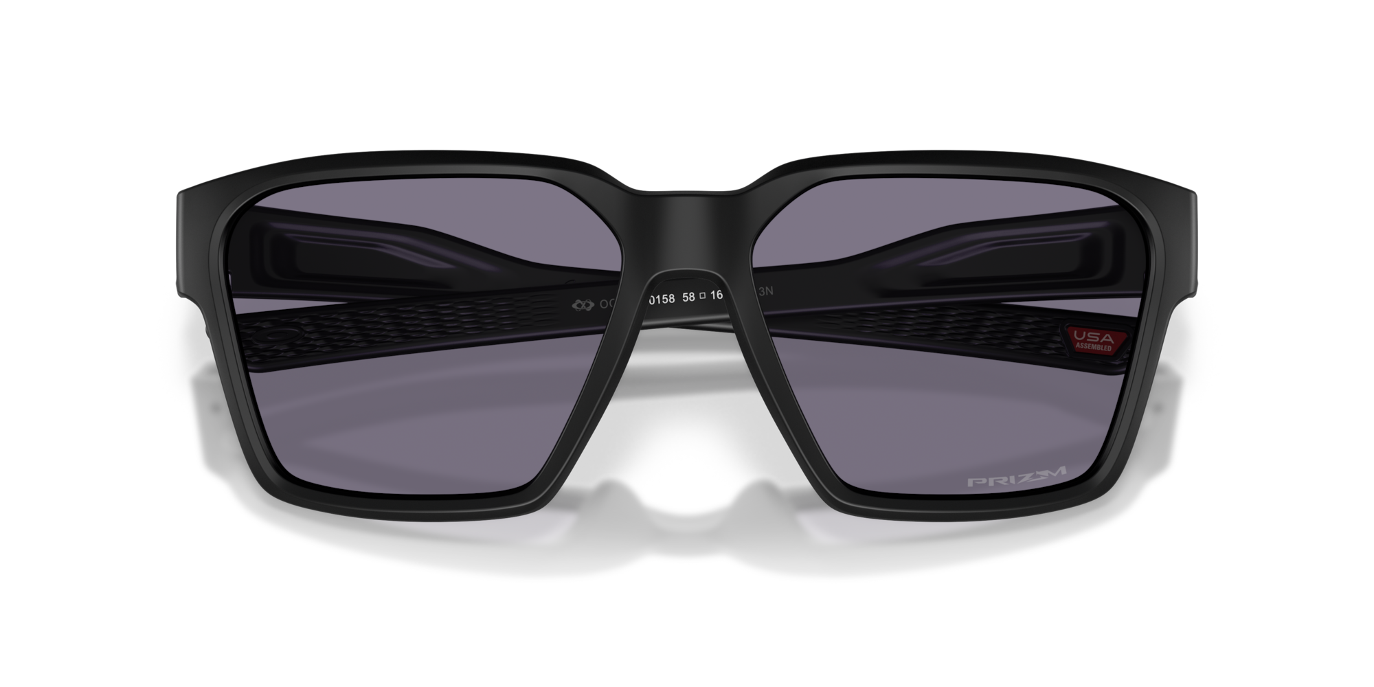 Oakley Okulary przeciwsłoneczne Briza Matte Black / Prizm Grey OO9497-01