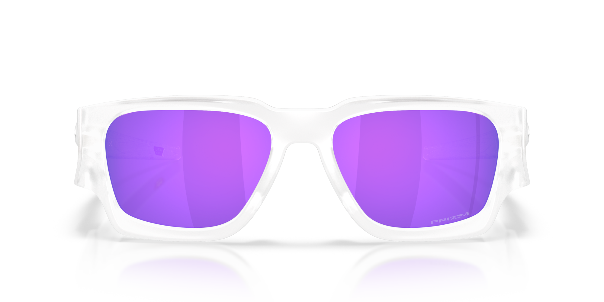 Oakley Okulary przeciwsłoneczne Instagator Matte Clear / Prizm Violet OO9514-06
