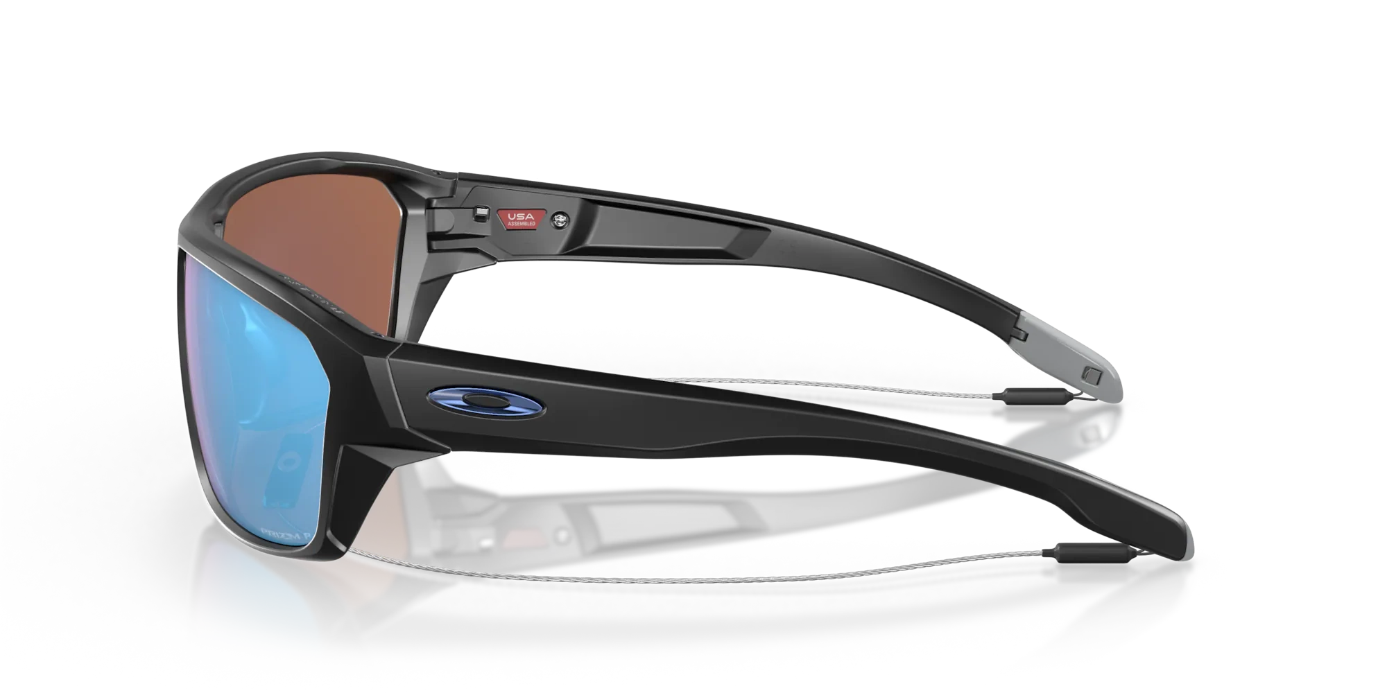 Oakley Okulary przeciwsłoneczne SPLIT SHOT Matte Black/Prizm Deep H2O Polarized OO9416-06