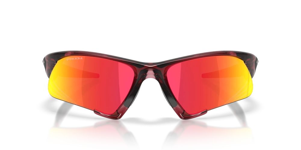 Oakley Sunglasses SUTURE JACKET Basecamp Collection Transparent Iron Red/Prizm Ruby OO9532-12