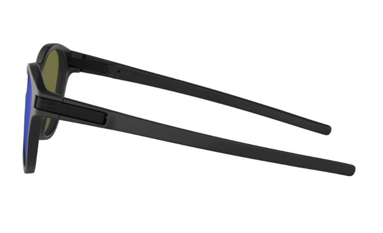 Oakley Sunglasses LATCH Matte Black/Violet Iridium OO9265-06
