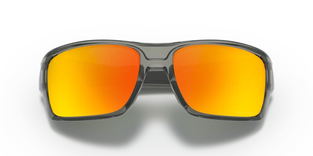 Oakley Okulary przeciwsłoneczne TURBINE Grey Ink/Prizm Ruby Polarized OO9263-57