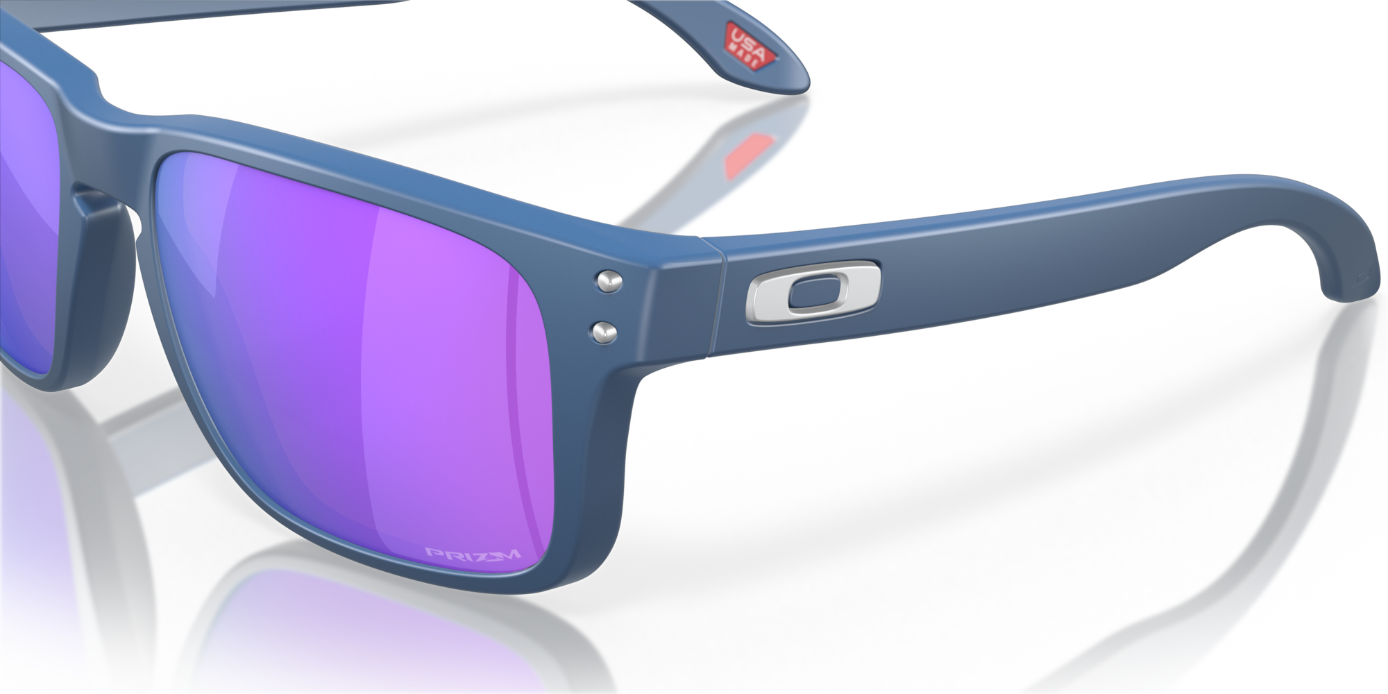Oakley Okulary przeciwsłoneczne Dziecięce HOLBROOK XS Matte Poseidon / Prizm Violet OJ9007-21