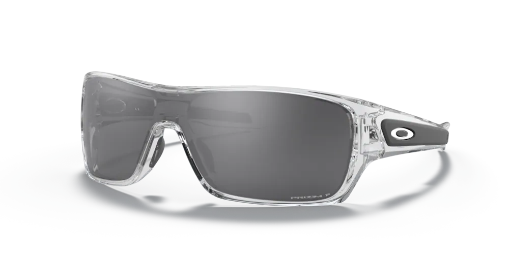 Oakley Okulary przeciwsłoneczne TURBINE ROTOR Polished Clear/ Prizm Black Polarized OO9307-16