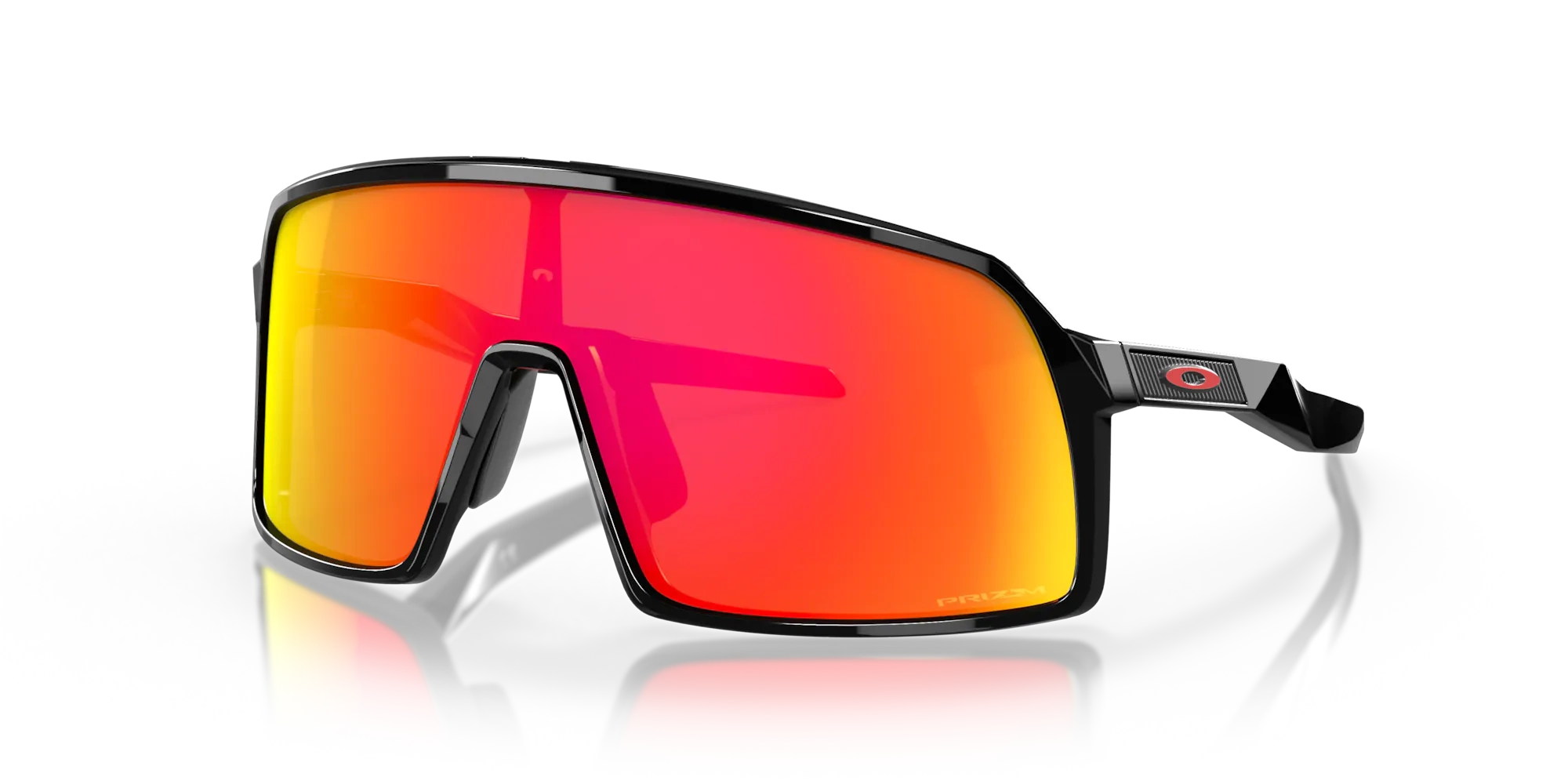 Oakley Okulary przeciwsłoneczne SUTRO S Polished Black/Prizm Ruby OO9462-09