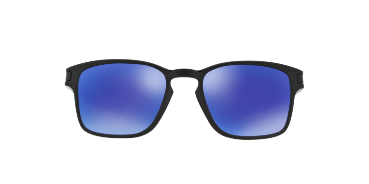 Oakley Okulary przeciwsłoneczne LATCH SQ Matte Black/Violet Iridium Polarized OO9353-04