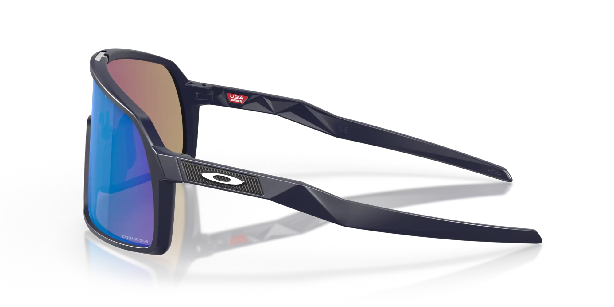 Oakley Okulary przeciwsłoneczne SUTRO S Matte Navy/Prizm Sapphire OO9462-02
