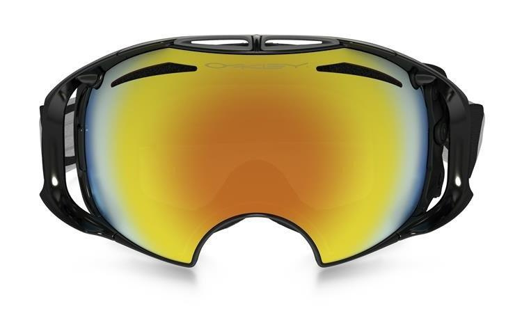 OAKLEY Goggle AIRBRAKE Jet Black/Fire Iridium & Persimmon OO7037-30