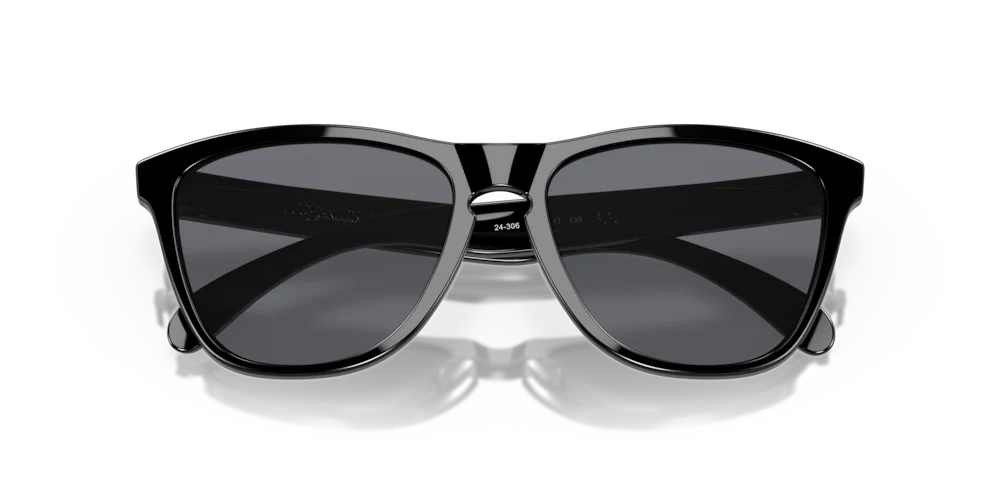 Oakley Sunglasses Frogskins Polished Black/Grey 24-306