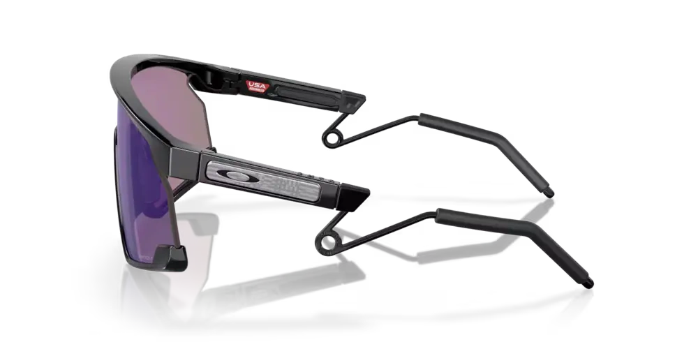 Oakley Okulary przeciwsłoneczne BXTR METAL Introspect Collection Metal Black / Prizm Jade OO9237-07