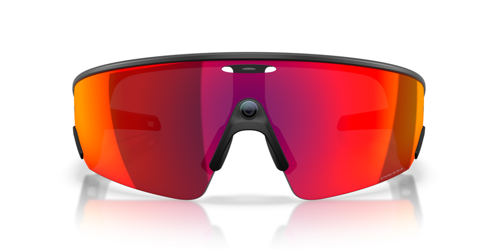 Oakley Meta Vanguard Black Frame / Prizm Road - sportowe okulary Meta AI z kamerą OW8001-01