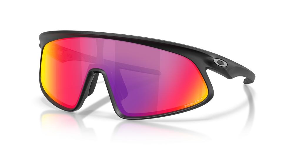 Oakley Okulary przeciwsłoneczne RSLV 141 Matte Black / Prizm Road OO9524D-01