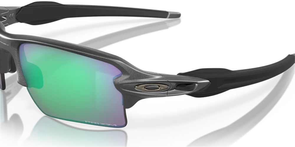 Oakley Okulary przeciwsłoneczne FLAK 2.0 XL Steel/Prizm Road Jade OO9188-F3
