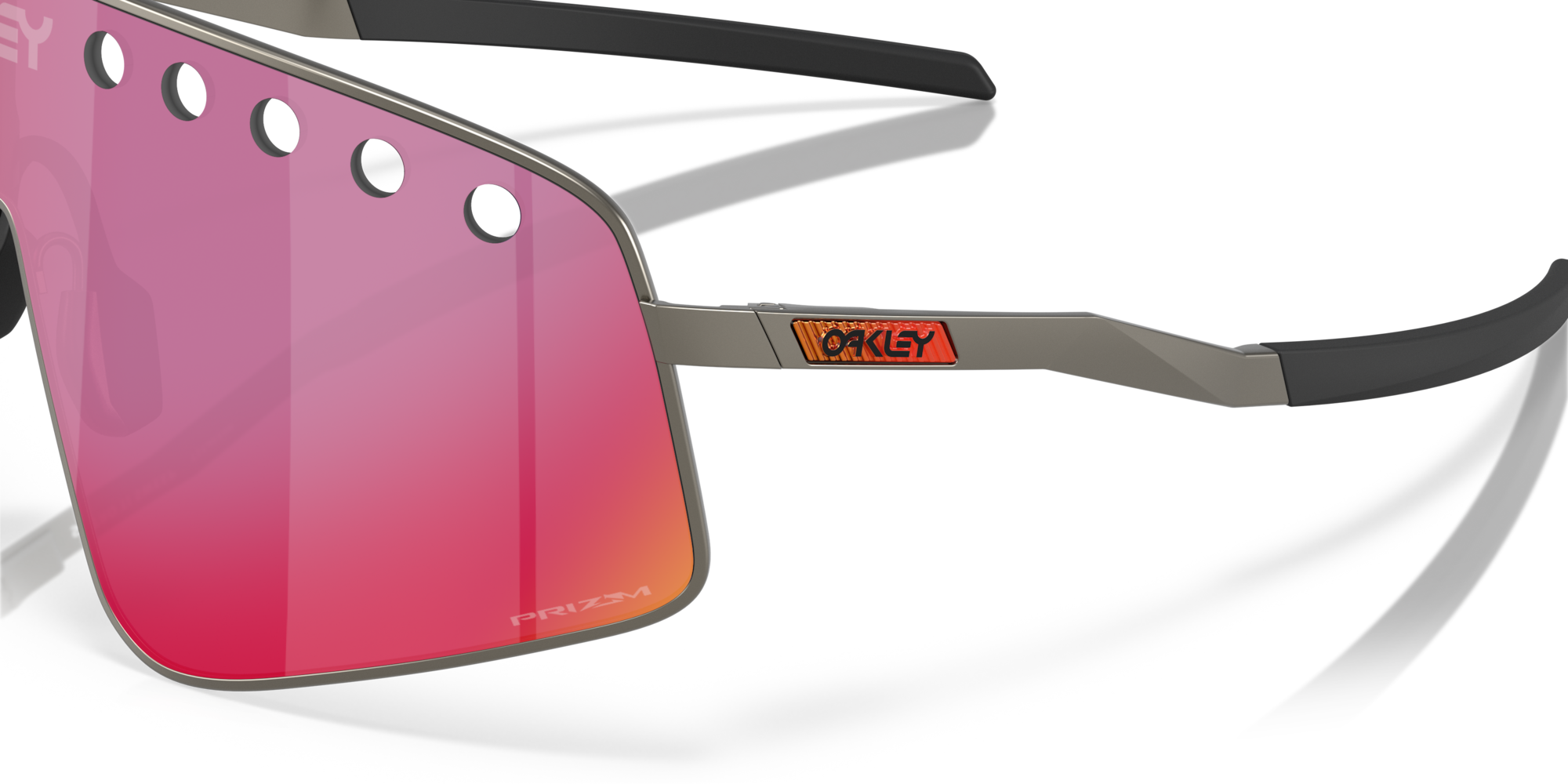 Oakley Okulary przeciwsłoneczne SUTRO TI SWEEP Matte Gunmetal/Prizm Road OO6025-03
