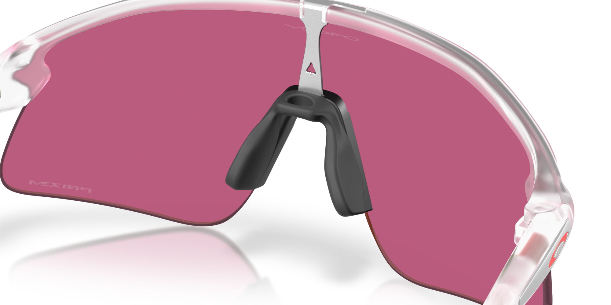 Oakley Okulary przeciwsłoneczne Stunt Devil Matte Clear / Prizm Field OO9517-10