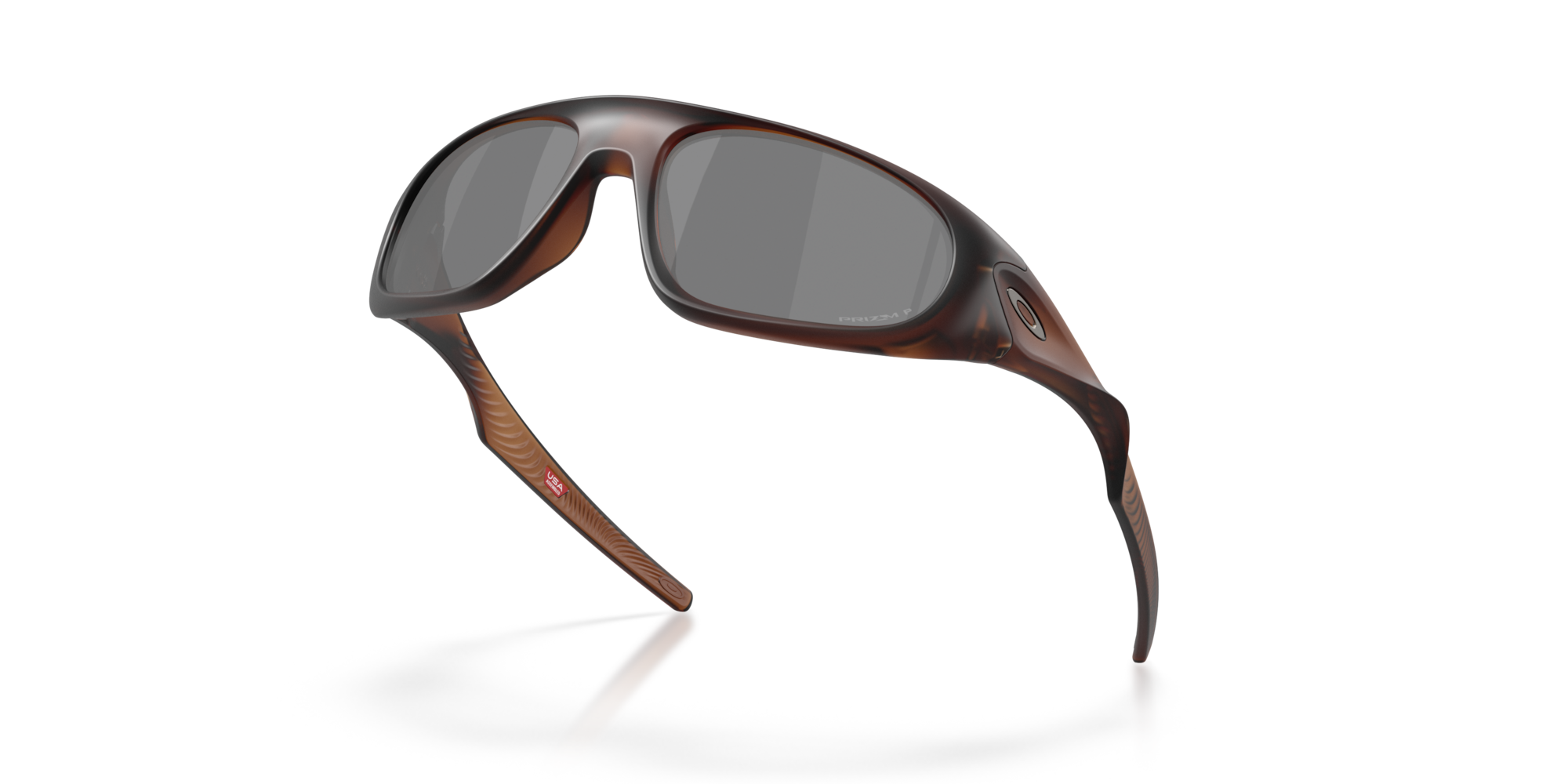 Oakley Okulary przeciwsłoneczne NEOFORMA Matte Rootbeer / Prizm Black Polarized OO9528-05