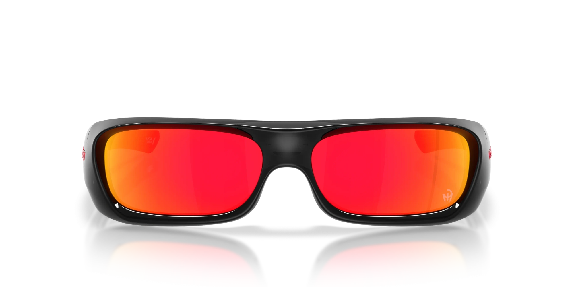 Oakley Sunglasses PERMIAN Patrick Mahomes II Collection Black Ink/Prizm Ruby OO9520-11