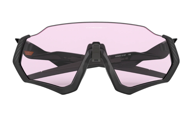 Oakley Okulary przeciwsłoneczne FLIGHT JACKET Polished Black/Prizm Low Light OO9401-21