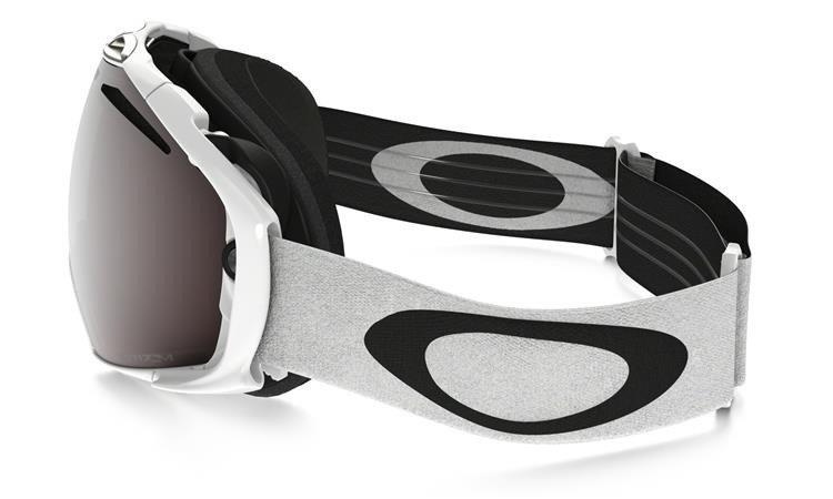 OAKLEY Gogle AIRBRAKE Polished White/Prizm Black Iridium & Prizm Rose OO7037-47