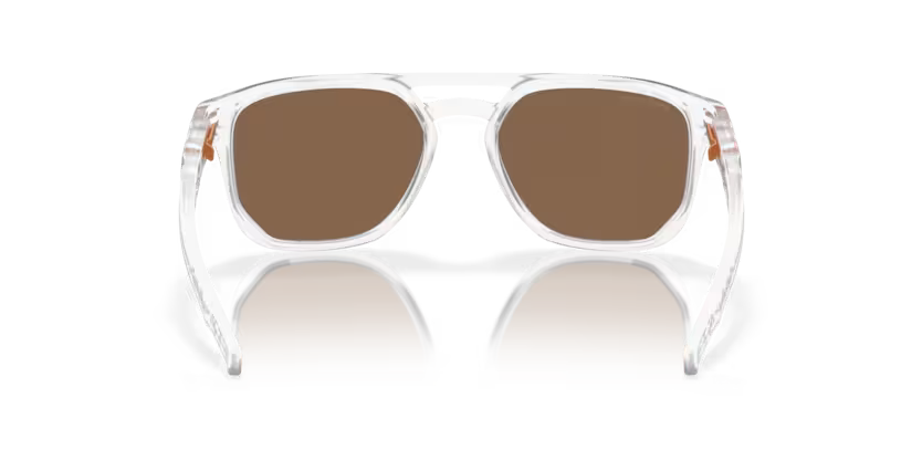 Oakley Okulary przeciwsłoneczne LATCH BETA Matte Clear / Prizm Bronze OO9436-11