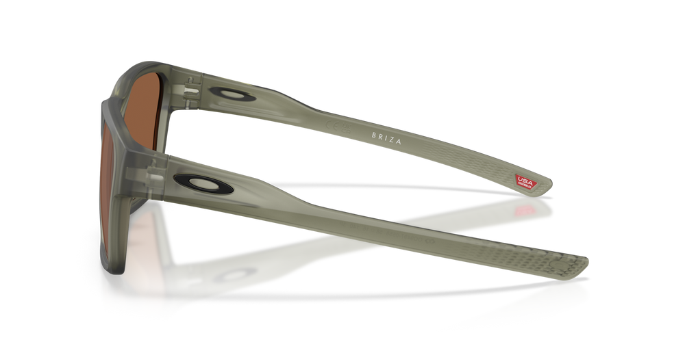 Oakley Okulary przeciwsłoneczne Briza Matte Olive Ink / Prizm Tungsten Polarized OO9497-05