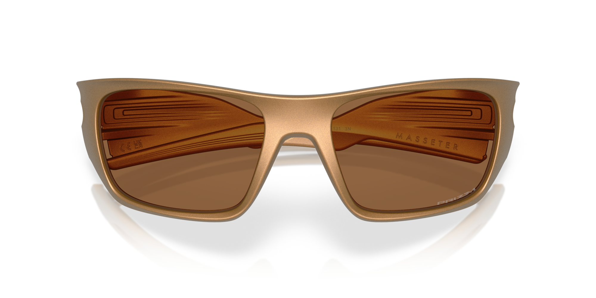 Oakley Okulary przeciwsłoneczne MASSETER Matte Bronze / Prizm Bronze OO9486-10