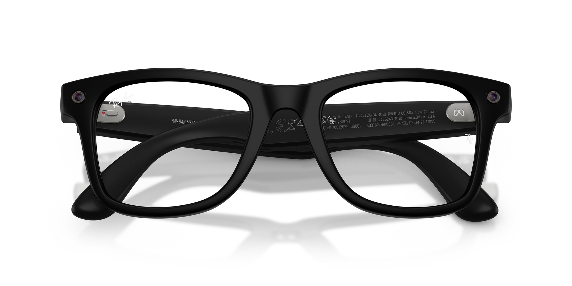 Ray-Ban Meta Okulary inteligentne WAYFARER Gen 3 RW4011-601S1M